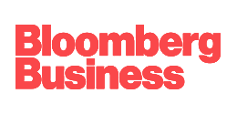 logotipo bloomber business rojo