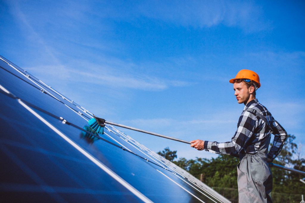 cuidado placas solares